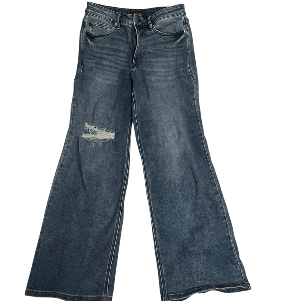 Judy Blue Distressed 90's Straight Leg Jeans sie 14W